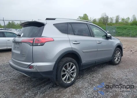2018 Toyota Rav4 Hybrid Limited from USA, damaged, VIN JTMDJREV8JD159754